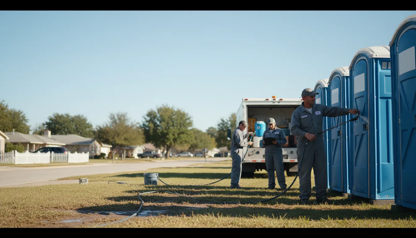 Long-Term Portable Toilet Rental in Warwick, GA near me